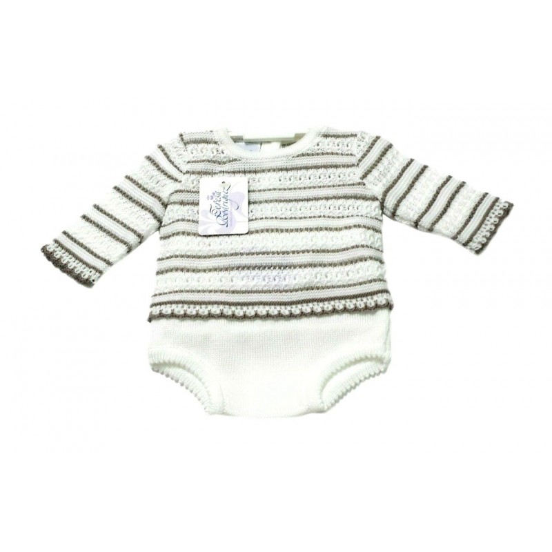 Conjunto punto bebé algodón 100% punto tricot - Bamboo online